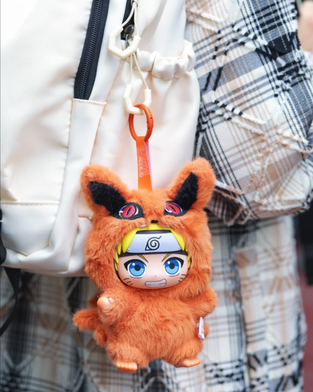EAKI x TOP TOY Naruto Shippuden Cute Beast Party Plush Keychains