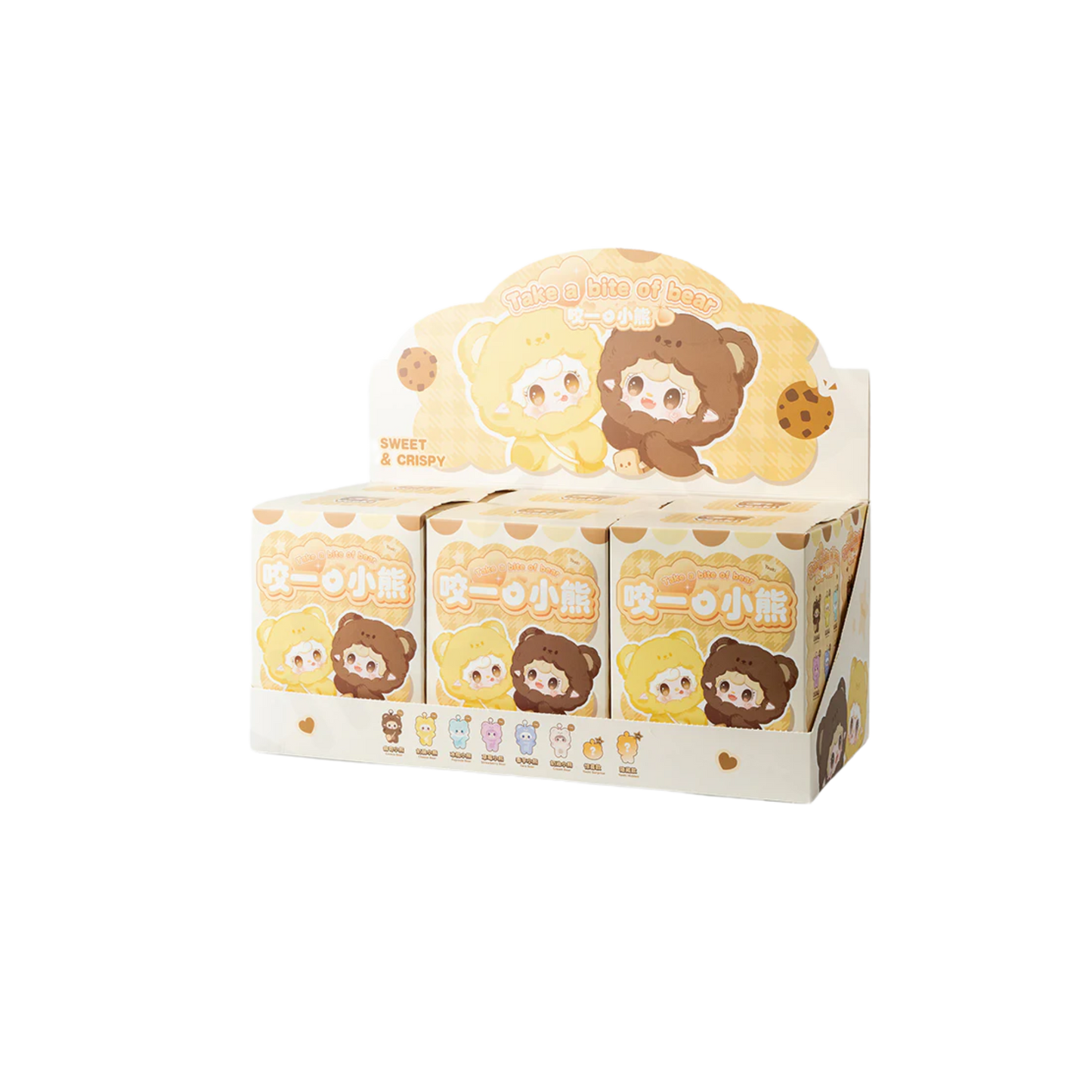YALLI YOOKI V4 Take A Bite Of Bear Plush Blind Box