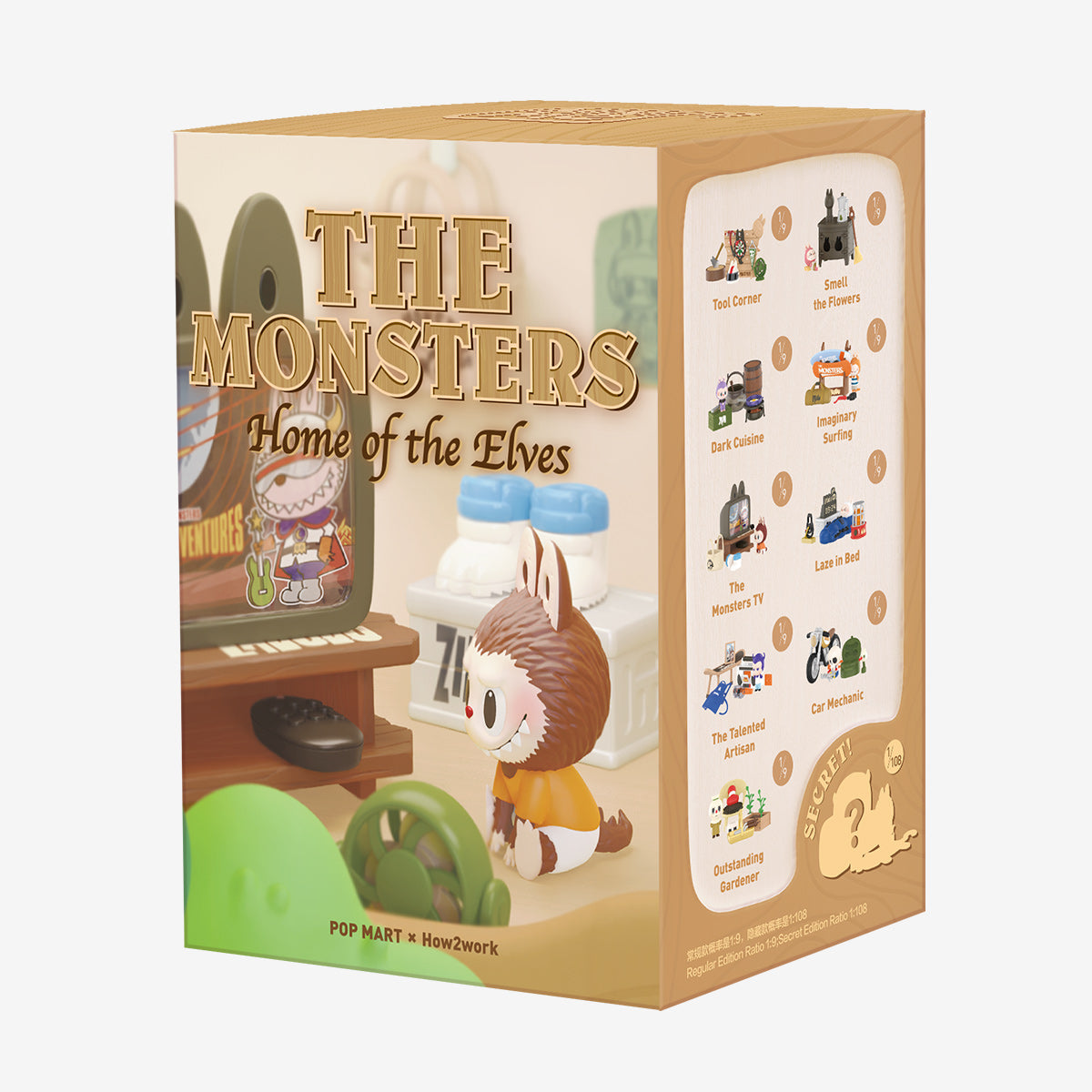 POP MART The Monsters Home of the Elves Prop Blind Box