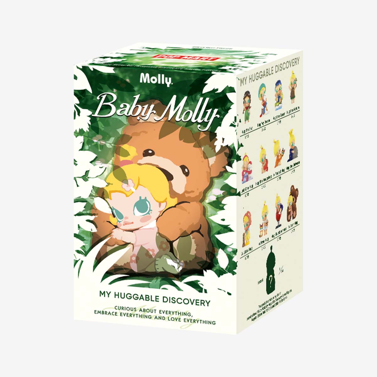 POPMART Baby Molly My Huggable Discovery Figures Blind Box