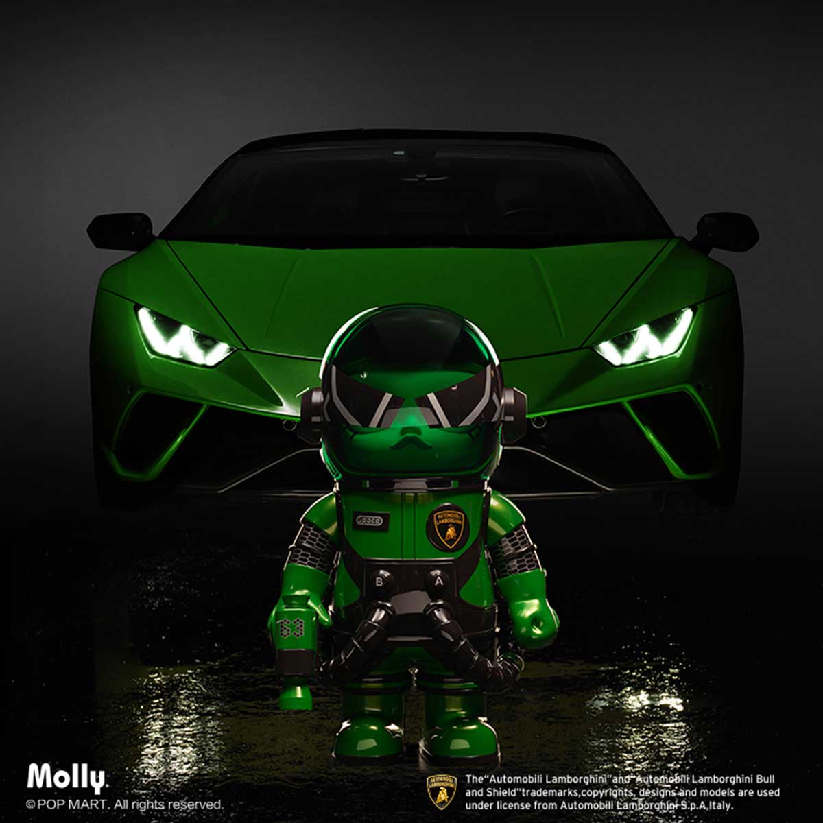 MEGA SPACE MOLLY 400% Automobili Lamborghini Edition