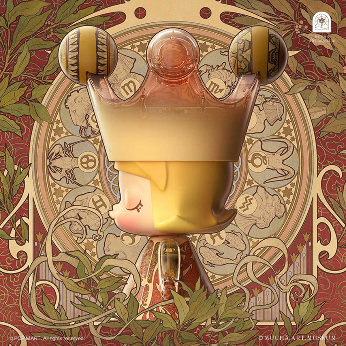 MEGA ROYAL MOLLY 400% Mucha Zodiac
