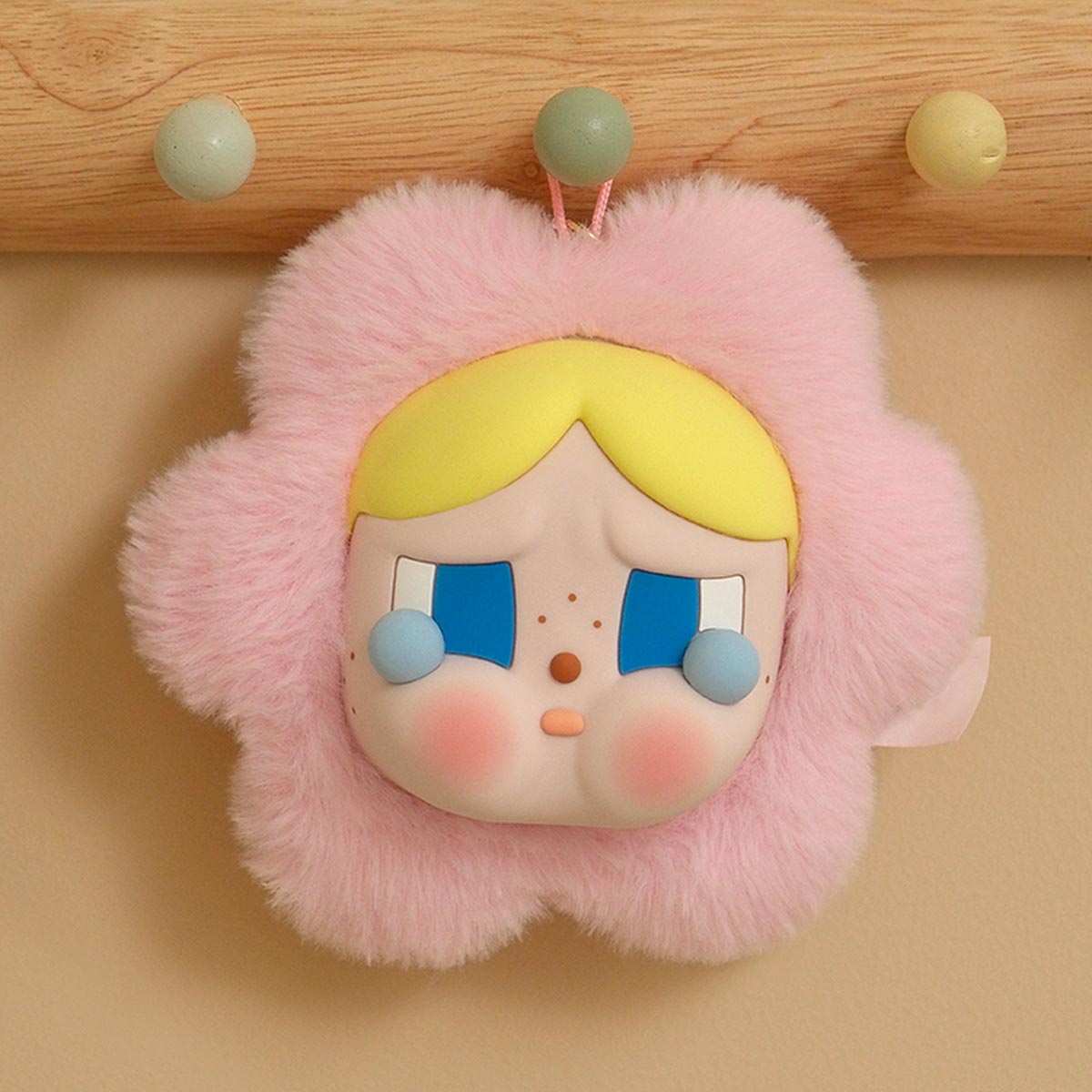 POPMART: CRYBABY Sad Club Series-Silicone Plush Earphone Bag
