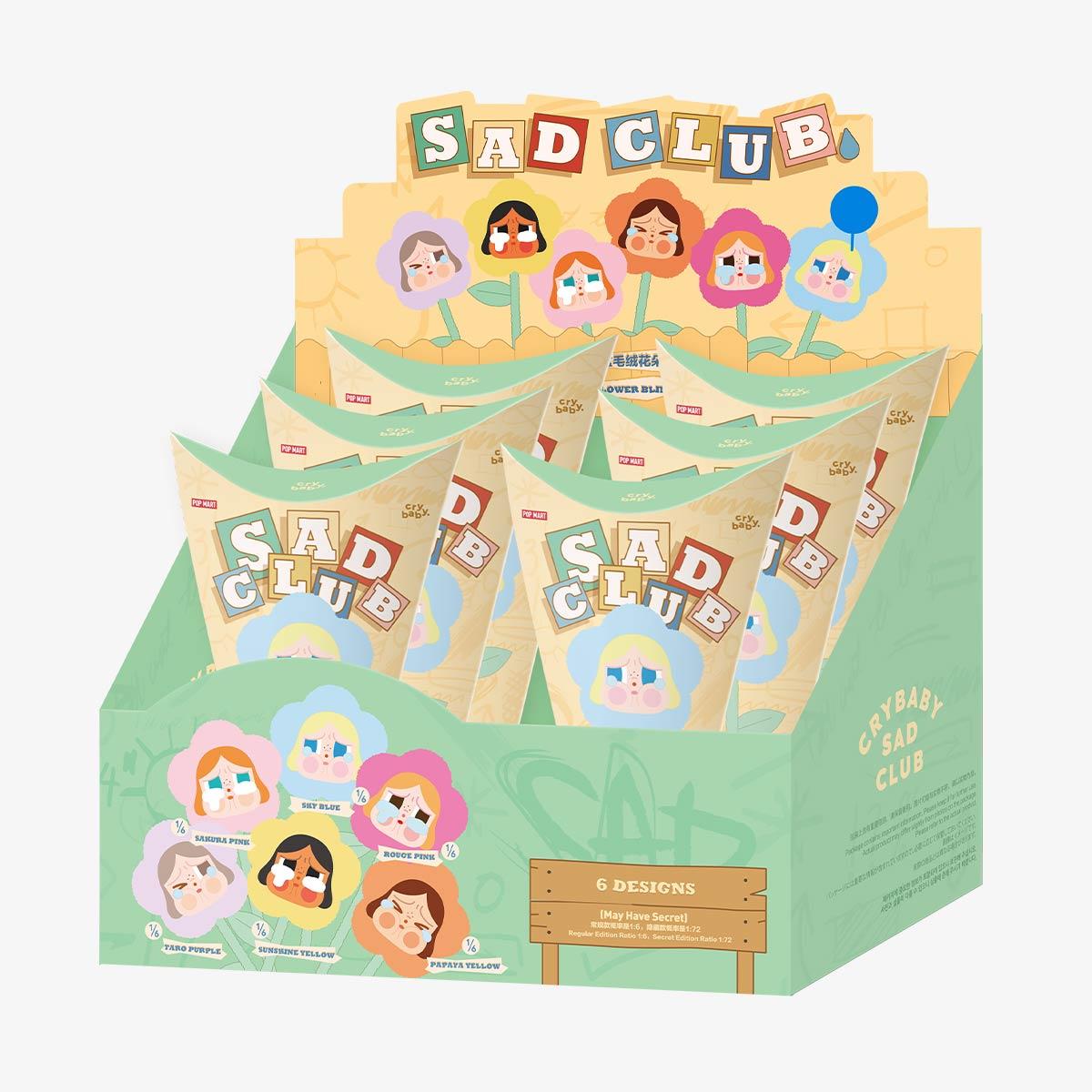 CRYBABY Sad Club Plush Flower Blind Box