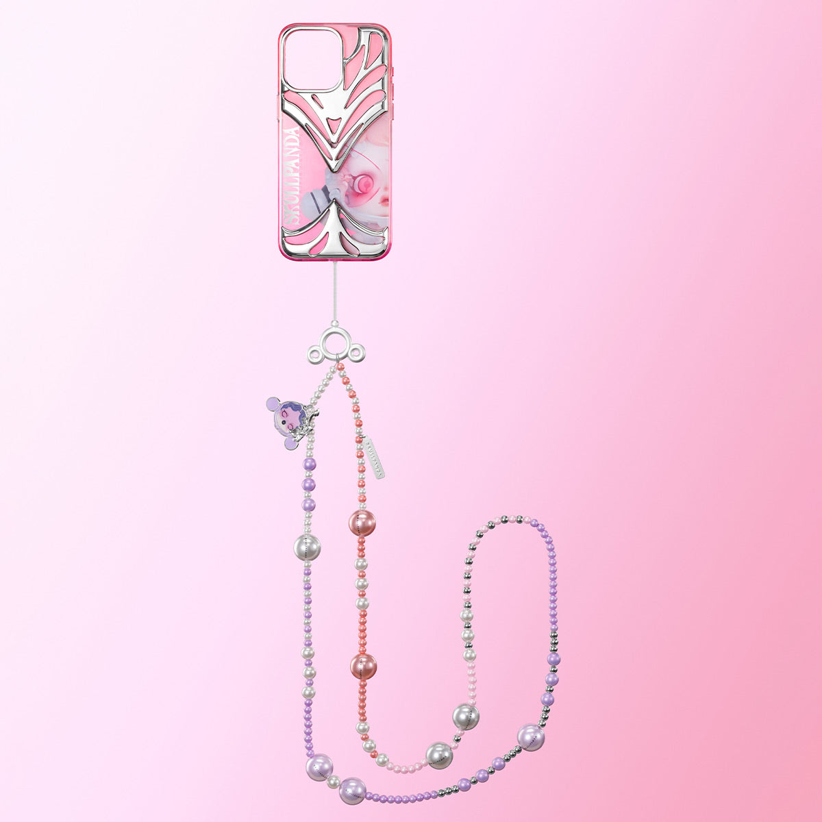 POPMART SKULLPANDA The Sound Series Long Mobile Phone Chain