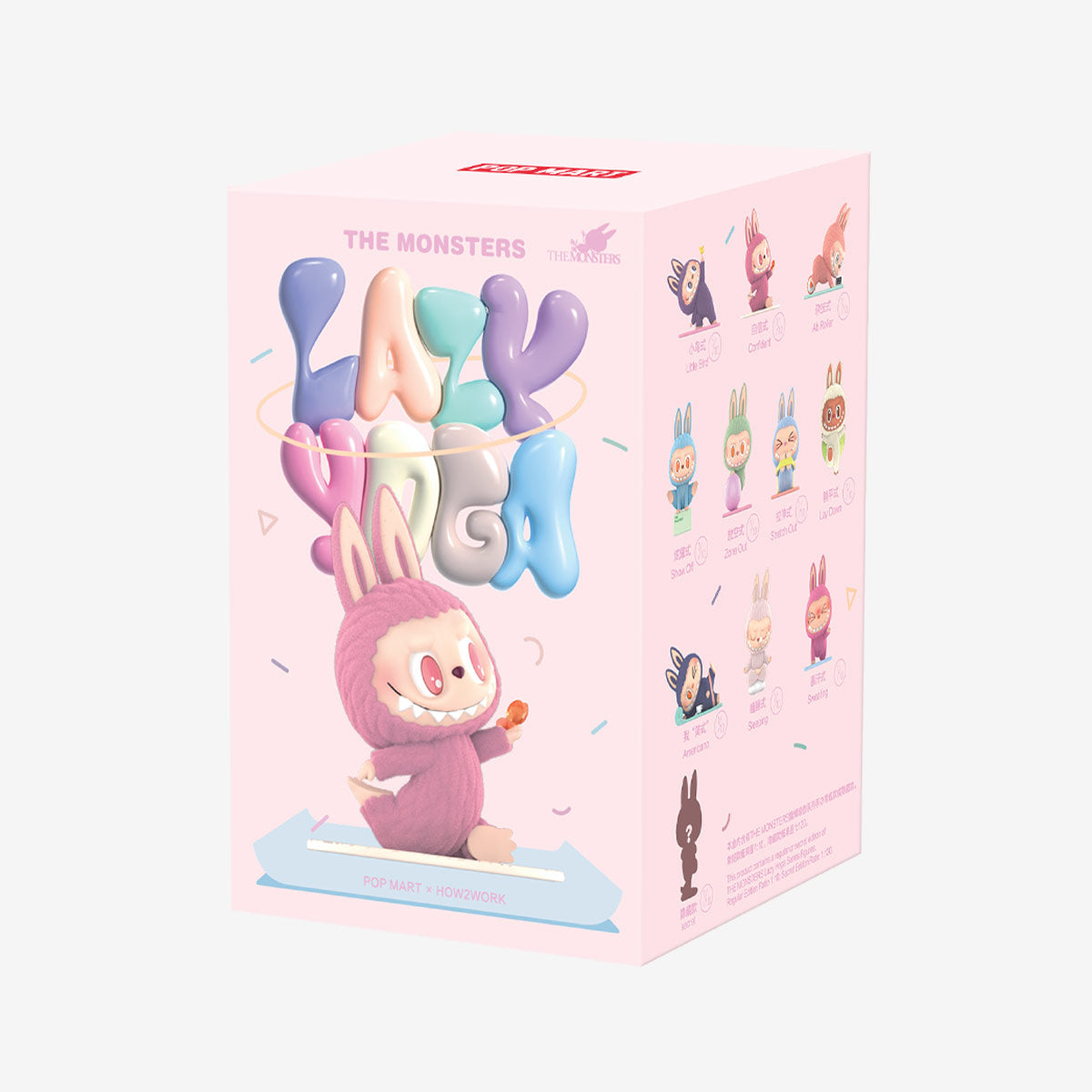 POP MART The Monsters Lazy Yoga Blind Box