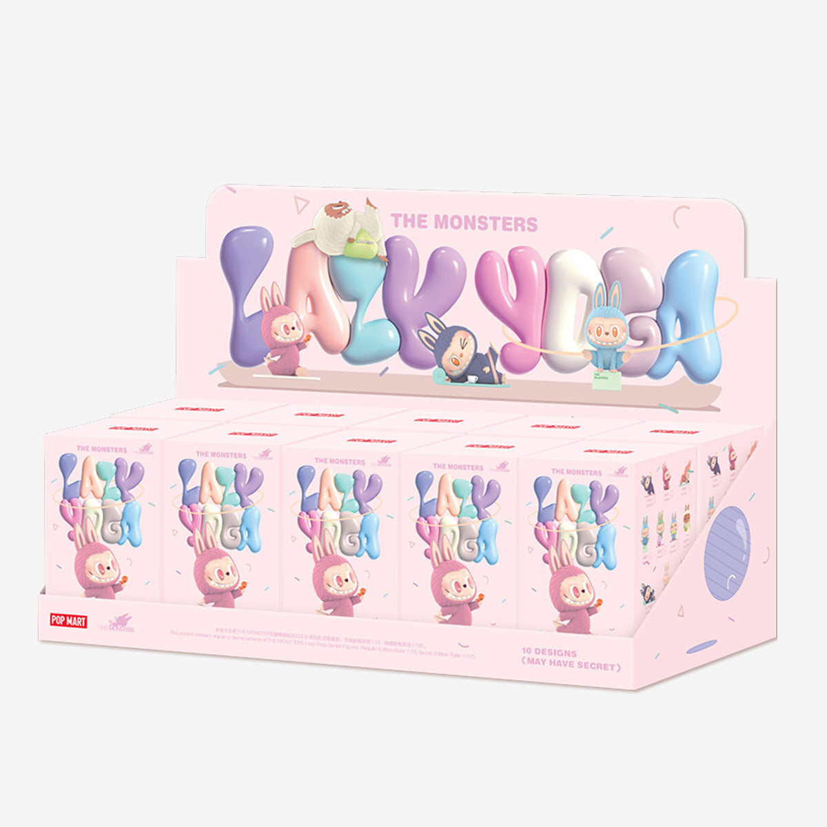 POP MART The Monsters Lazy Yoga Blind Box