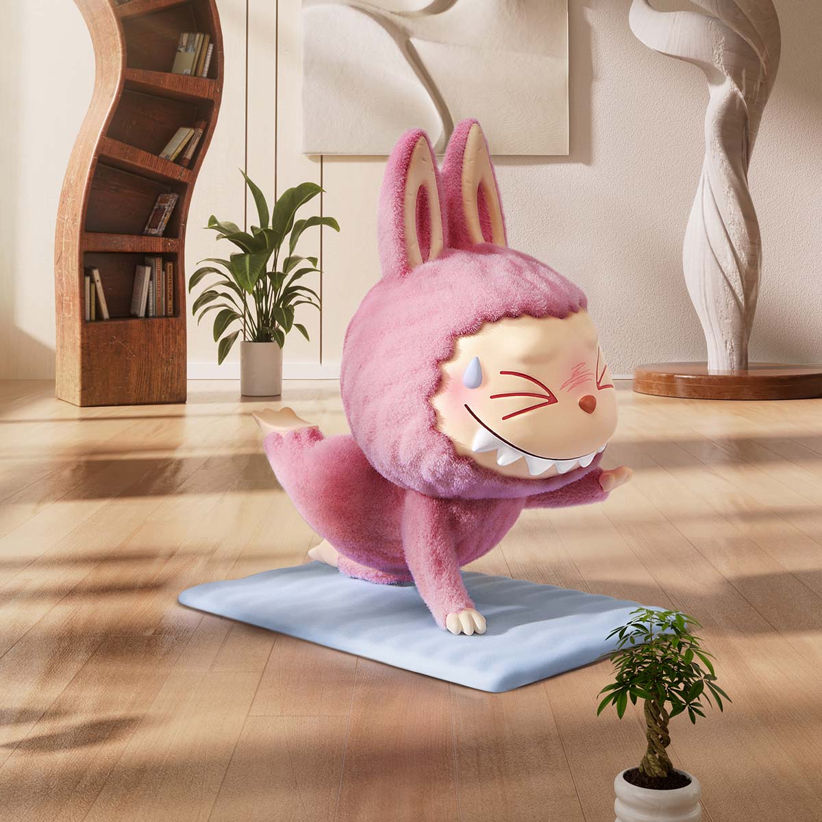 POP MART The Monsters Lazy Yoga Blind Box
