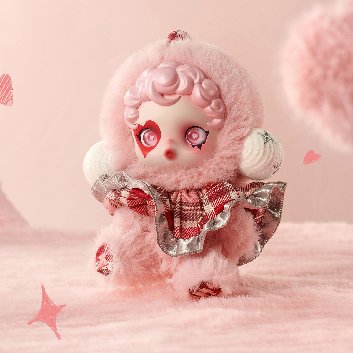 POP MART SKULLPANDA Winter Symphony Plush Blind Box