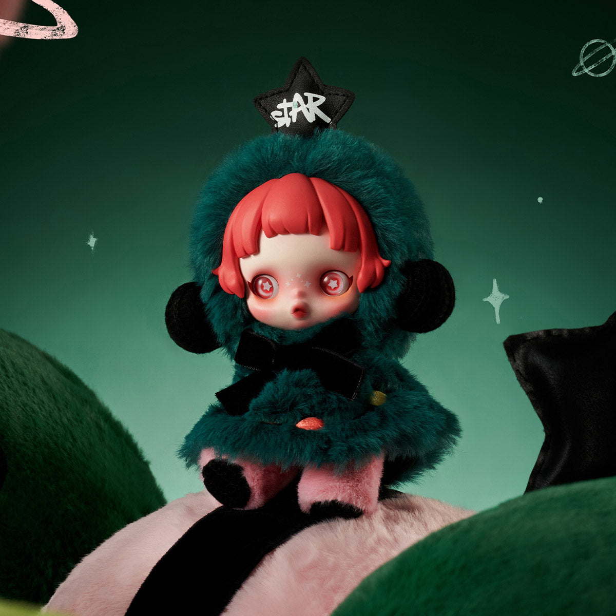 POP MART SKULLPANDA Winter Symphony Plush Blind Box