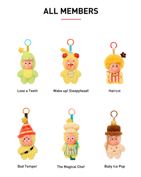 POPMART: Twinkle Twinkle Be a Little Star Series - Plush Pendant Blind Box