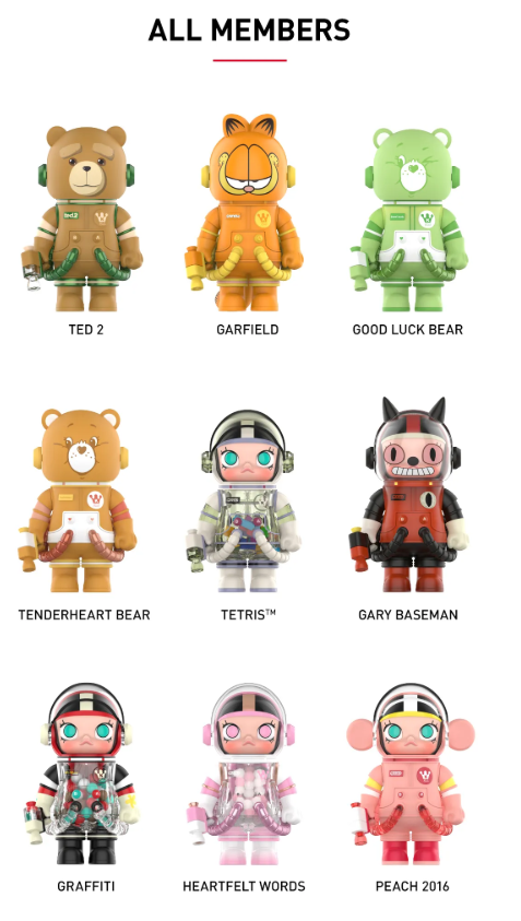 POP MART MEGA Space Molly 100% 3 Blind Box