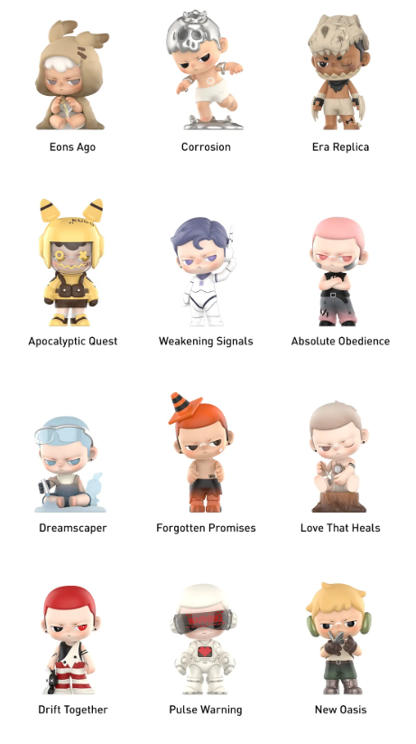 POPMART KUBO City of Sunset Series Figures