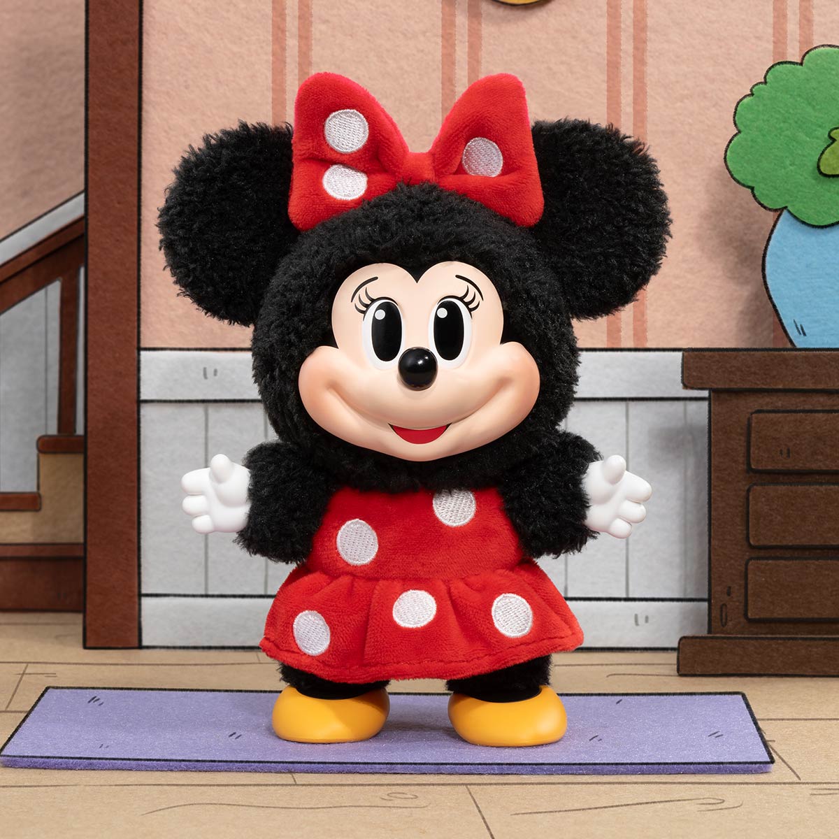 POPMART Mickey Family Cute Together Keychain Blind Box