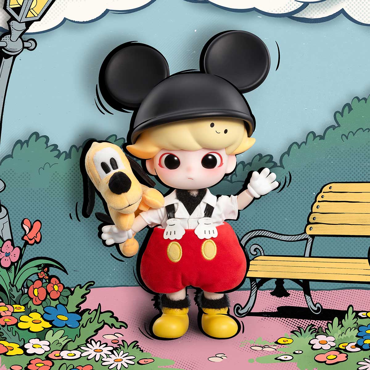 POPMART DIMOO MICKEY 1/8 Action Figure