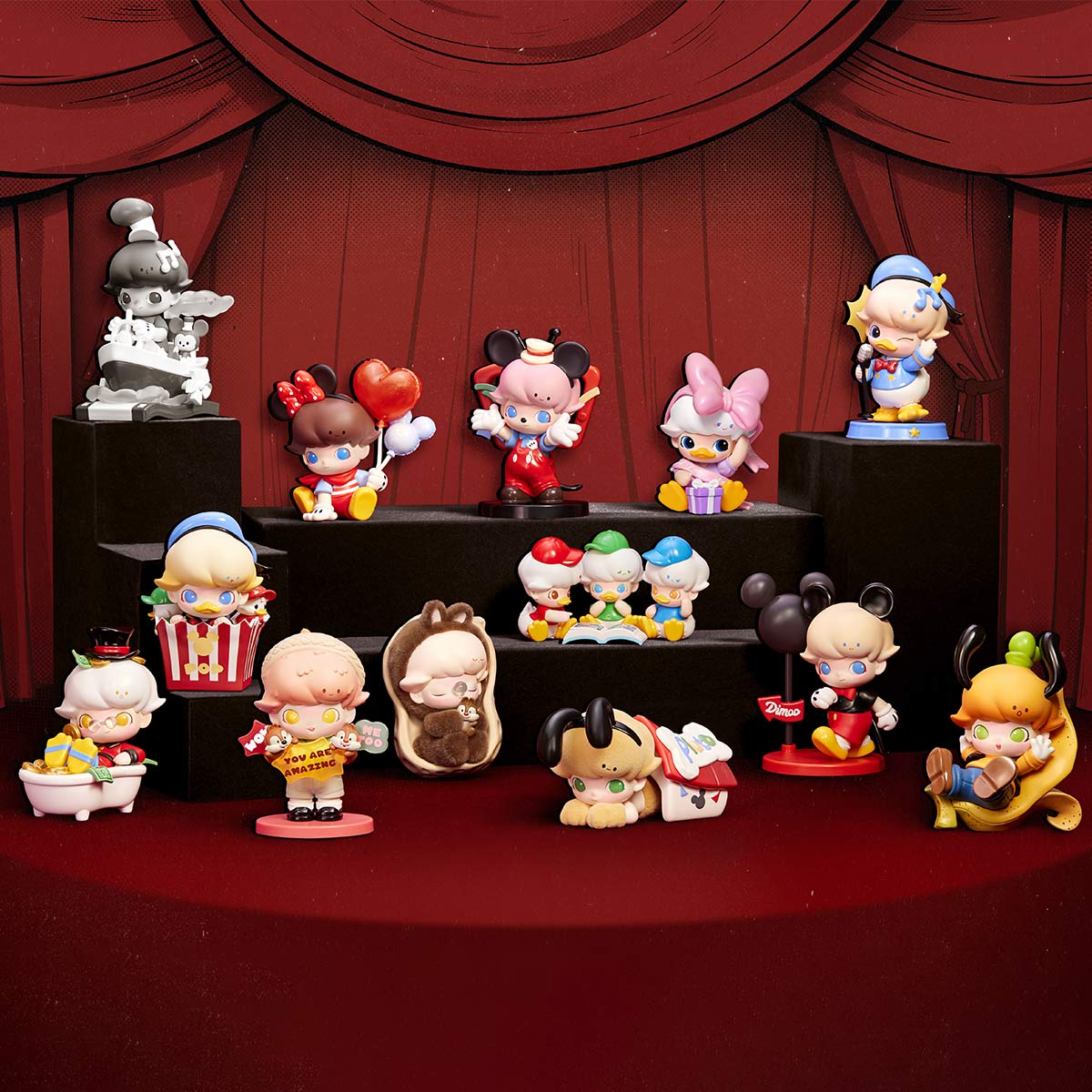 POPMART DIMOO WORLD × DISNEY Figures