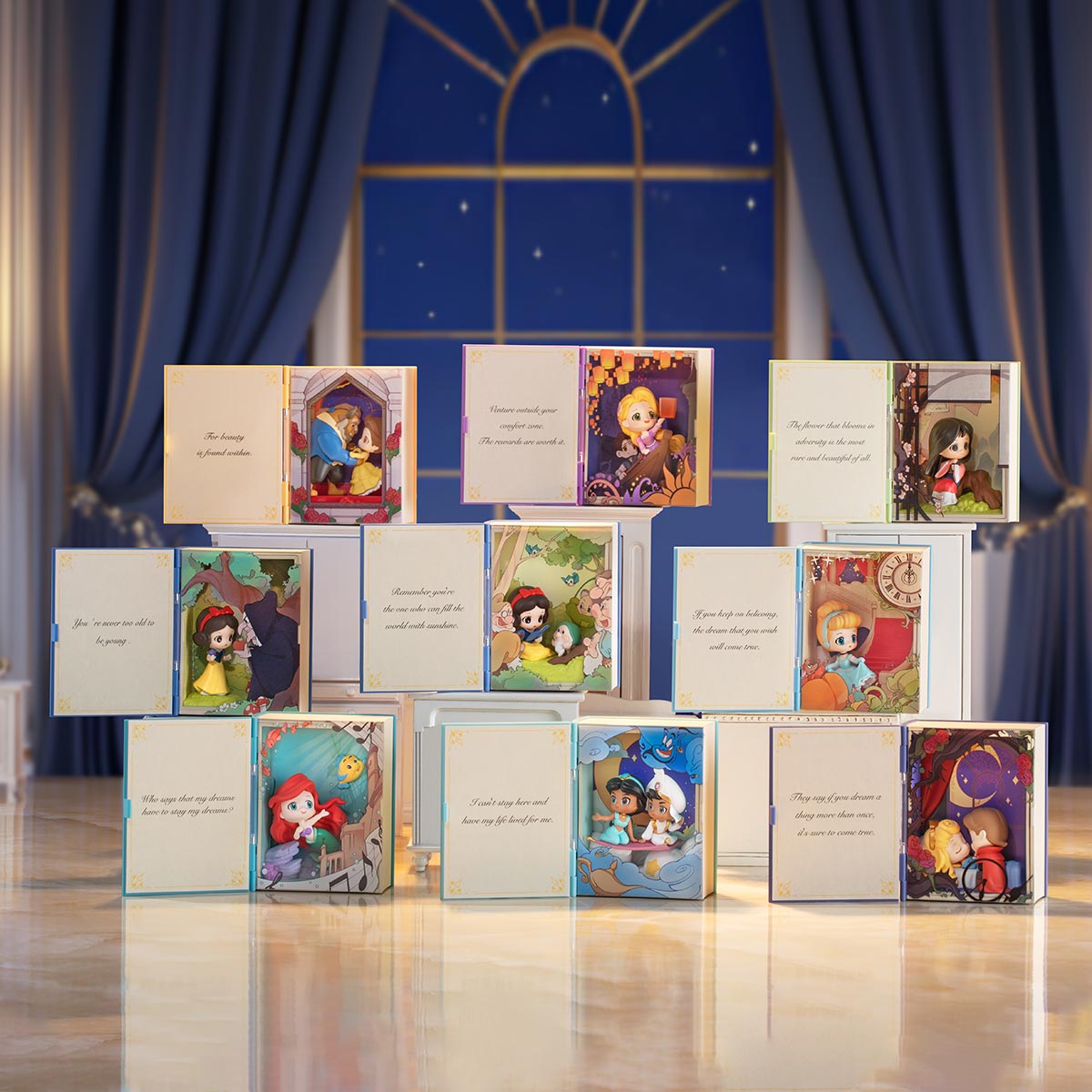 Disney Princess's Fairy Tales Scene Sets