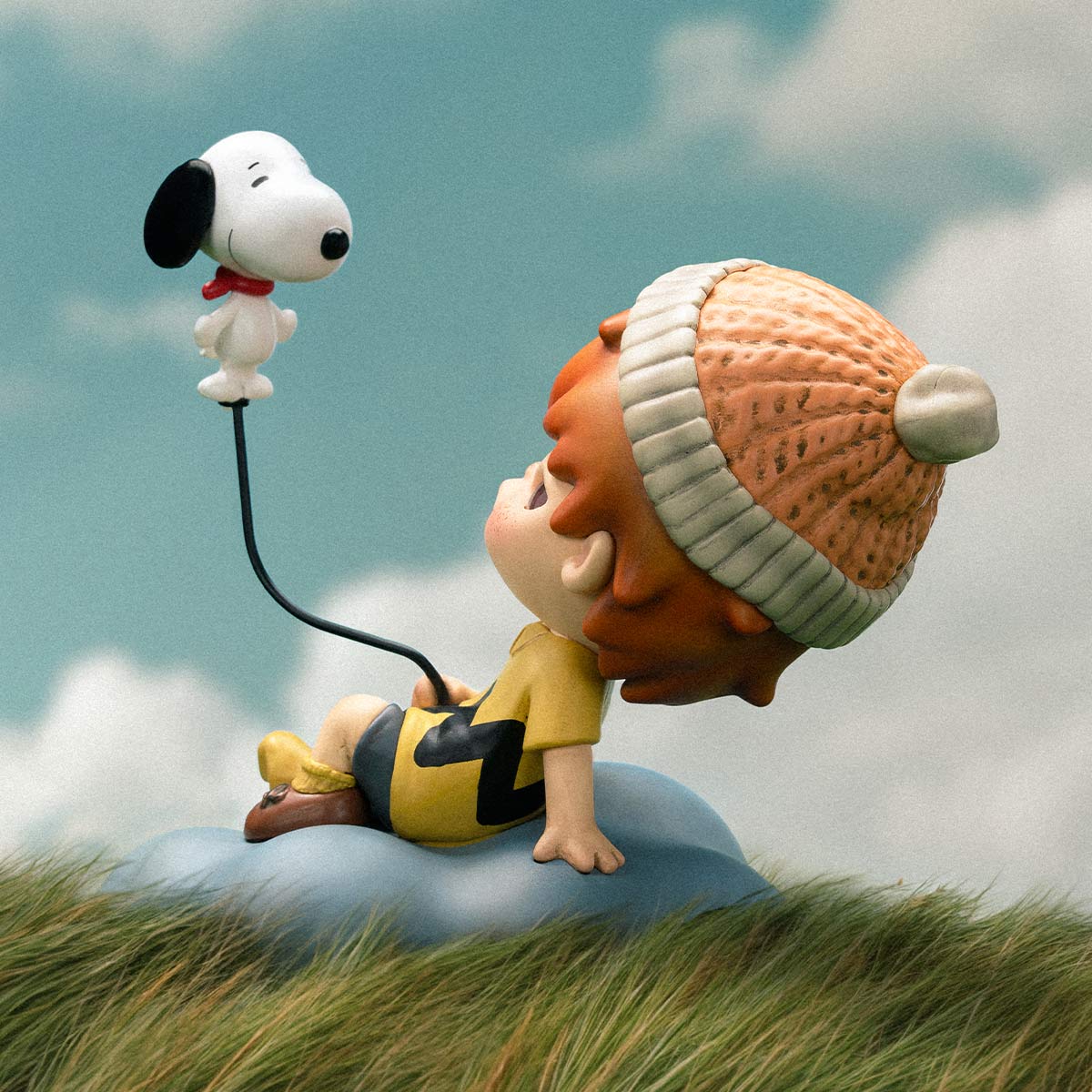 POPMART Hirono × Snoopy Figure