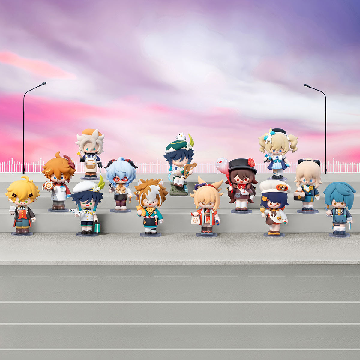 POP MART Genshin Impact Dress-Up Dreams Themed Chibi Figures