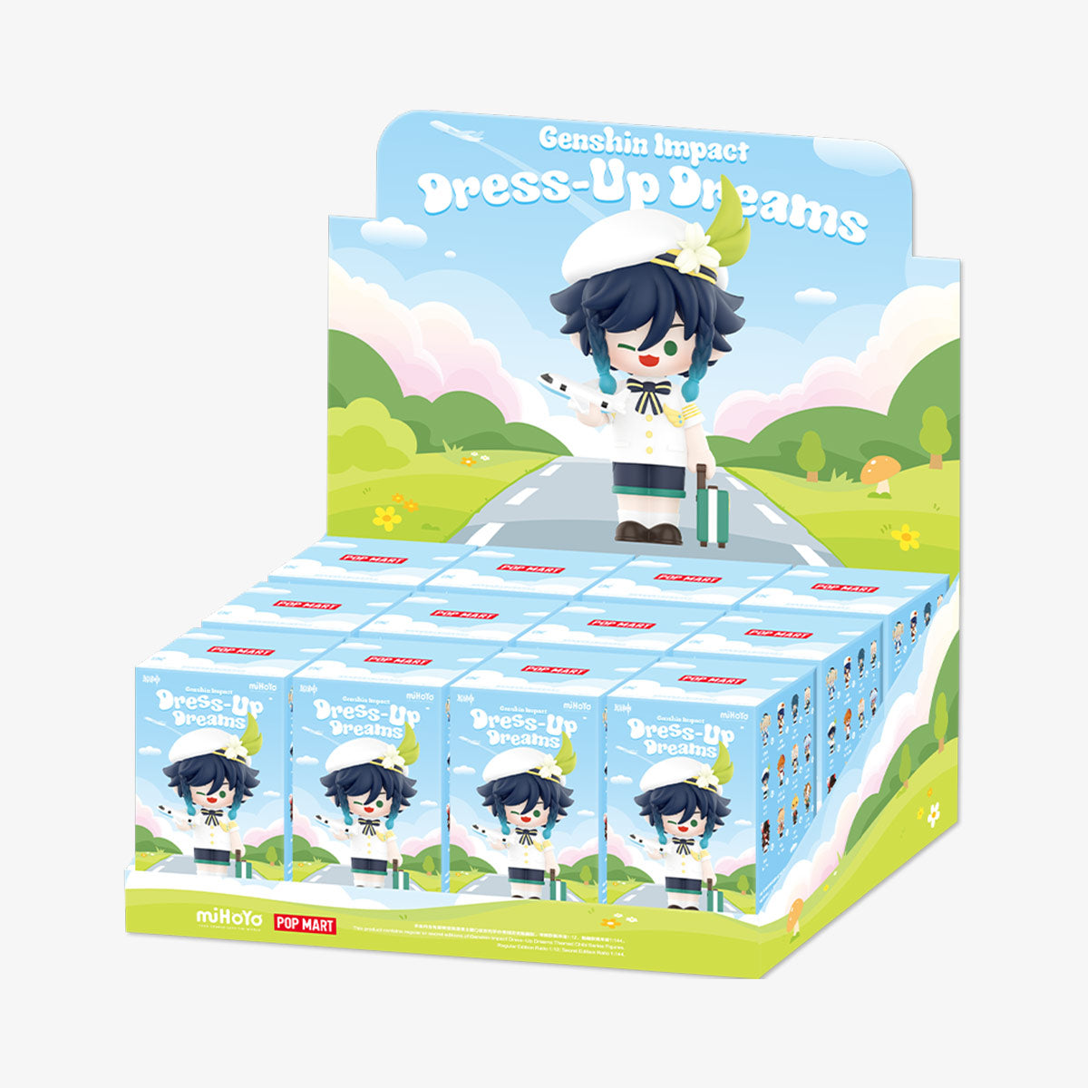 POP MART Genshin Impact Dress-Up Dreams Themed Chibi Figures