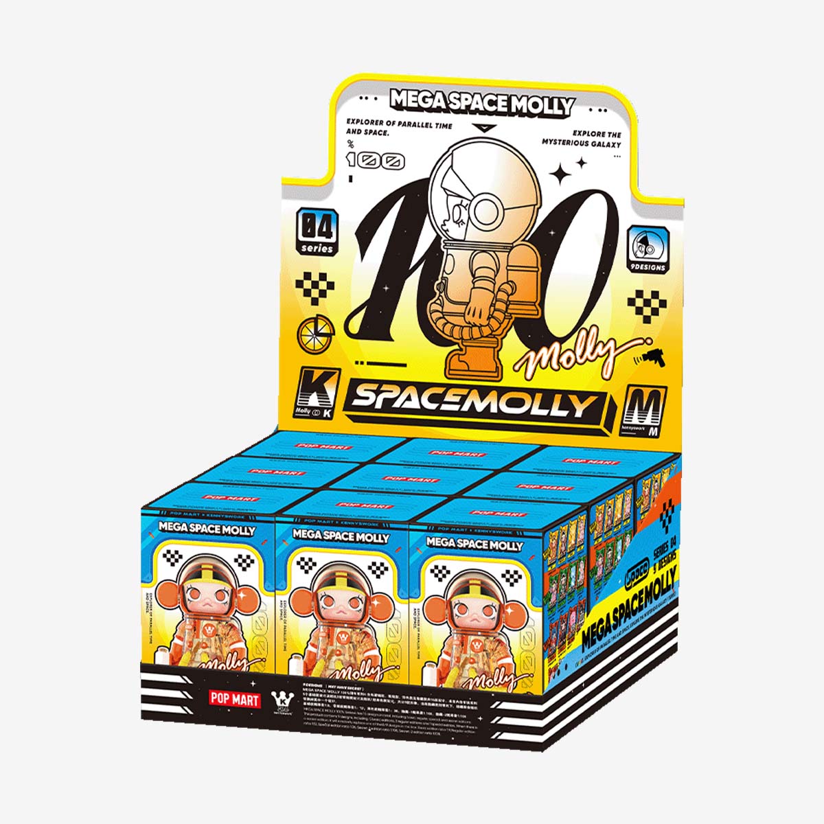 POPMART MEGA SPACE MOLLY 100% Series4