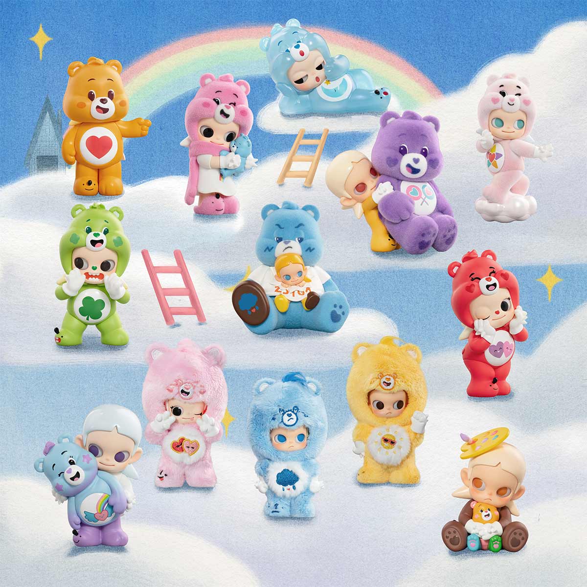 POPMART Zsiga × Care Bears Series Figures