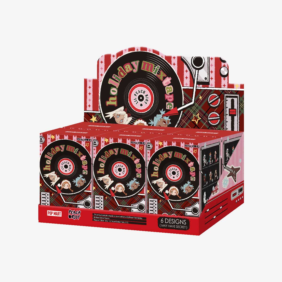 Lil Peach Riot Holiday Mixtape Series Figures