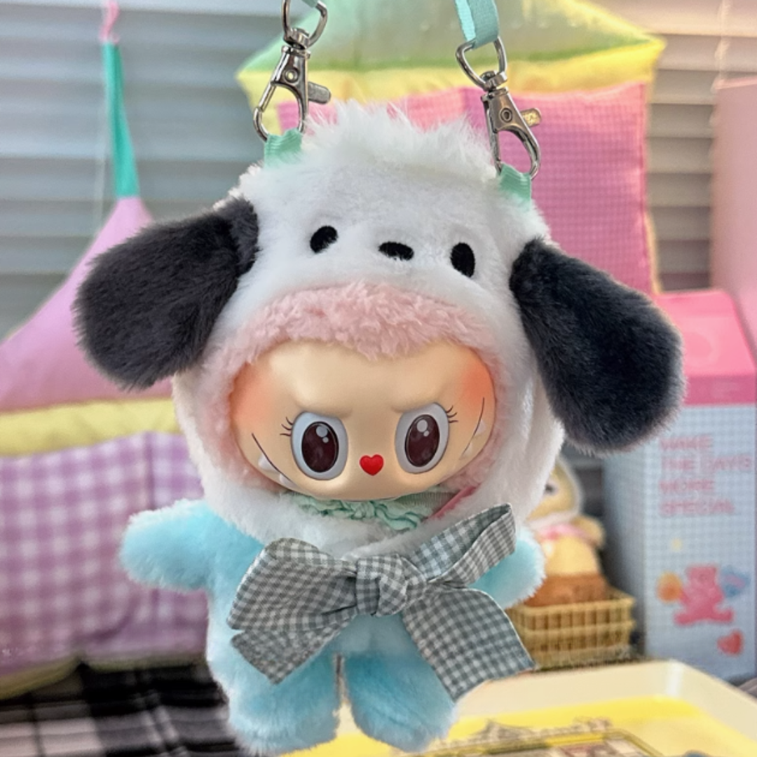 Cartoon Plush Carry Bag Suit (4 styles)