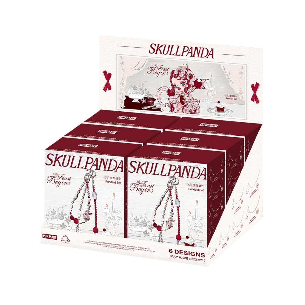 SKULLPANDA The Feast Begins Series Multifunctional Pendant Set