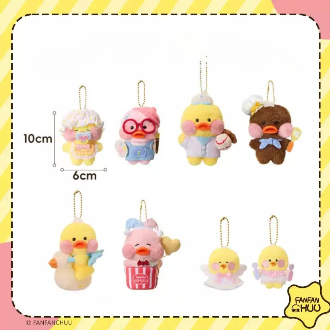 MINISO Fanfanchuu Fun Duck Plush Keychain Blind Box
