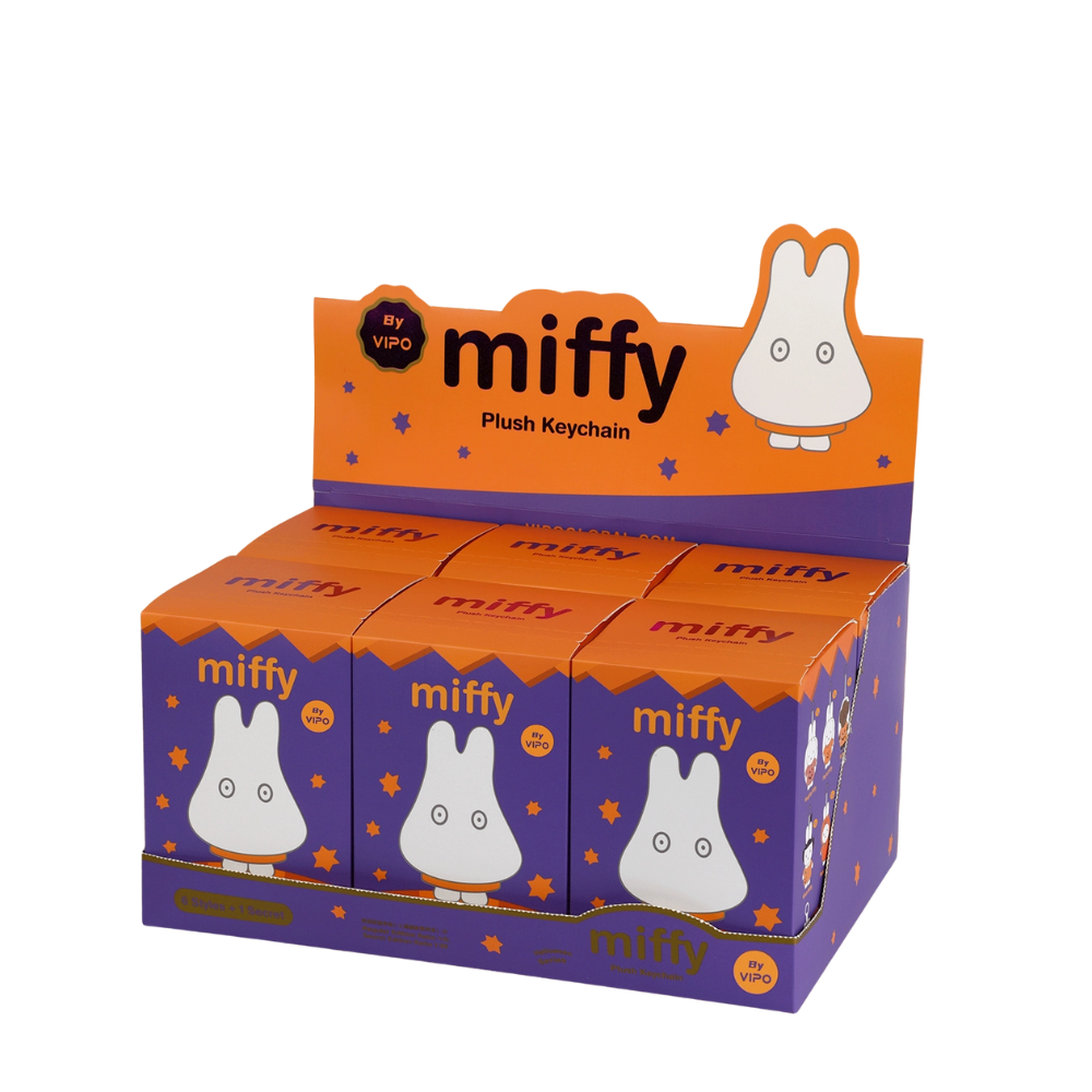 VIPO Miffy Halloween Plush Keychain Blind Box