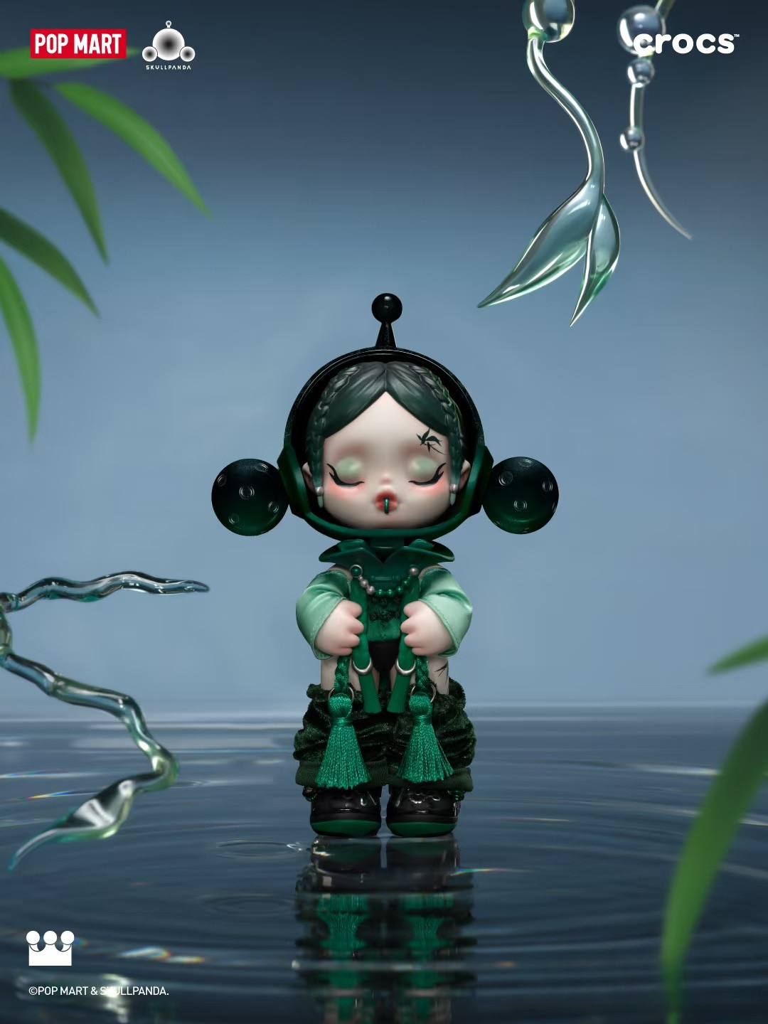 Skullpanda x Crocs OOTD Figure