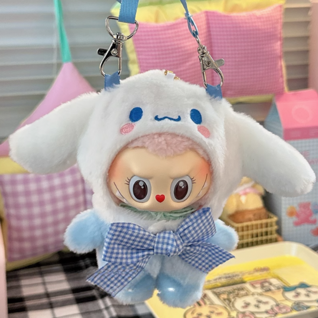 Cartoon Plush Carry Bag Suit (4 styles)