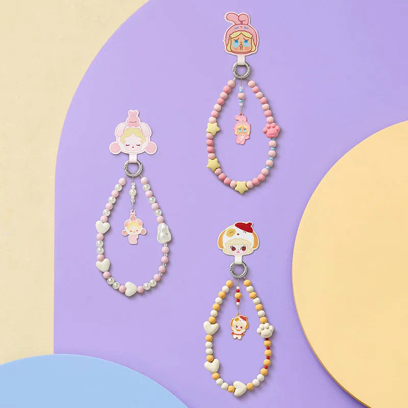 POPMART: POP BEAN Pajamas Party mobile phone chain