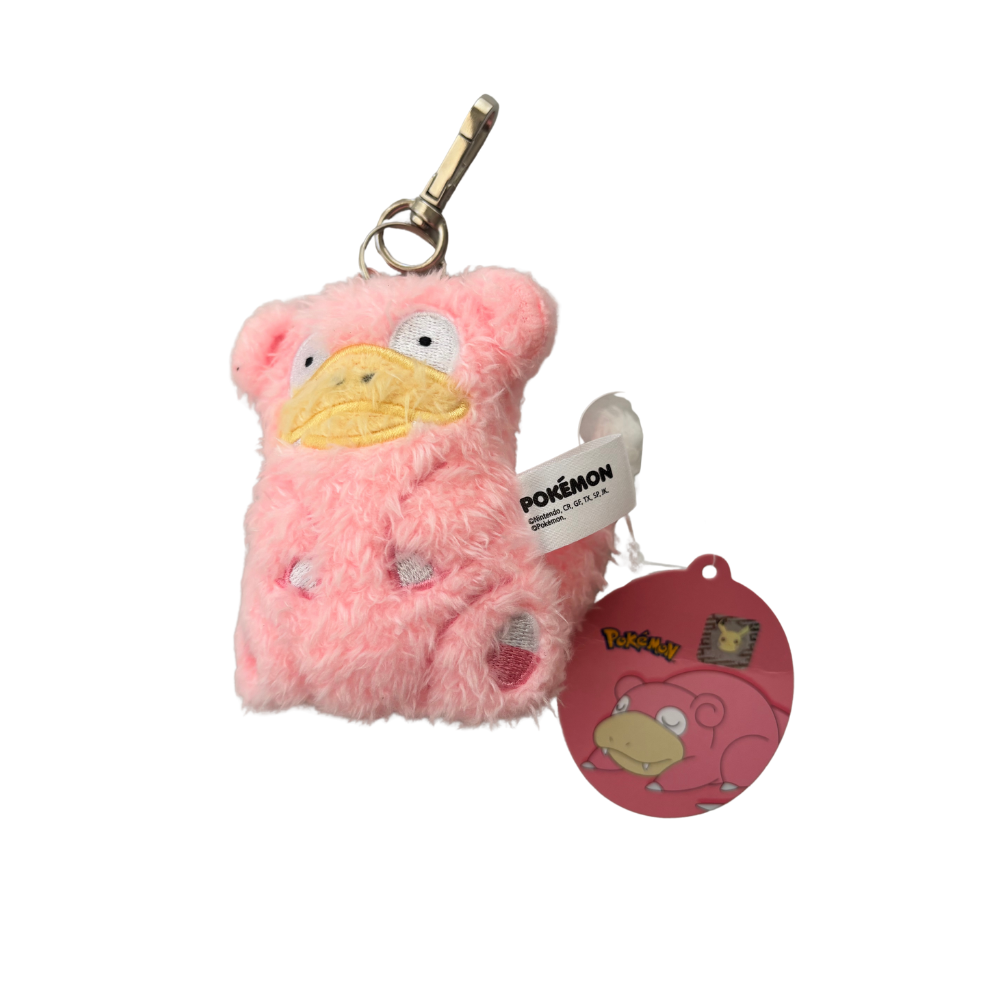 POKEMON 3RD ROUND Slowpoke Plush Keychain