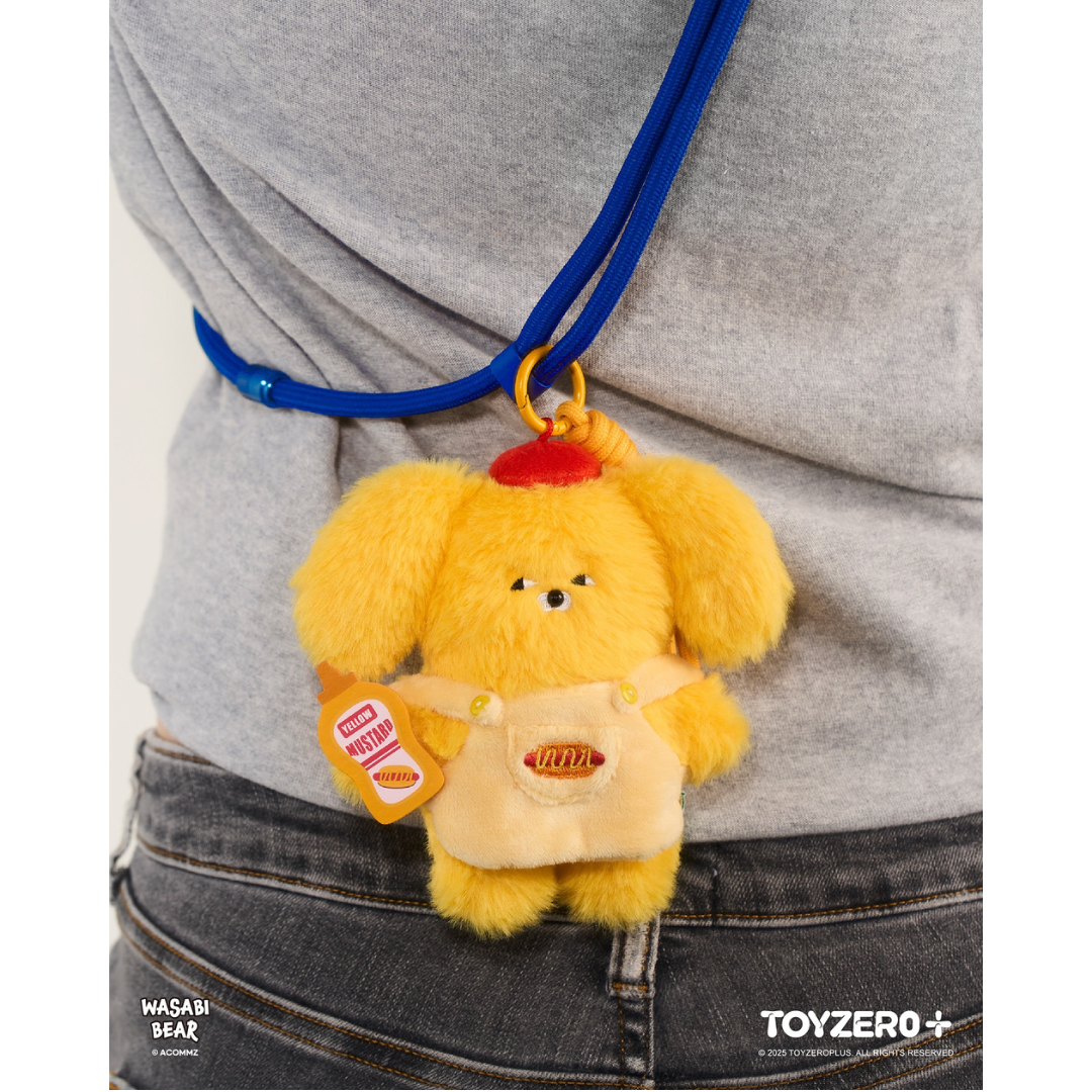 WASABI BEAR Flavor Series Plush Keychain Blind Box