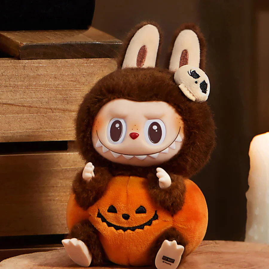 POP MART The Monsters Labubu Halloween Sitting Pumpkin