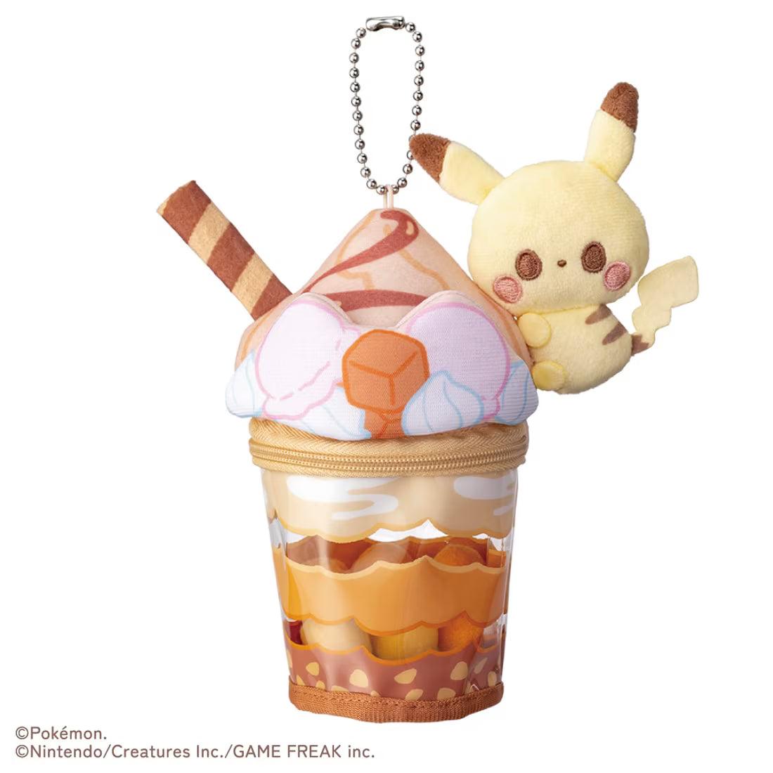 Pokemon Pokepeace Pikachu Caramel Parfait Plush Charm