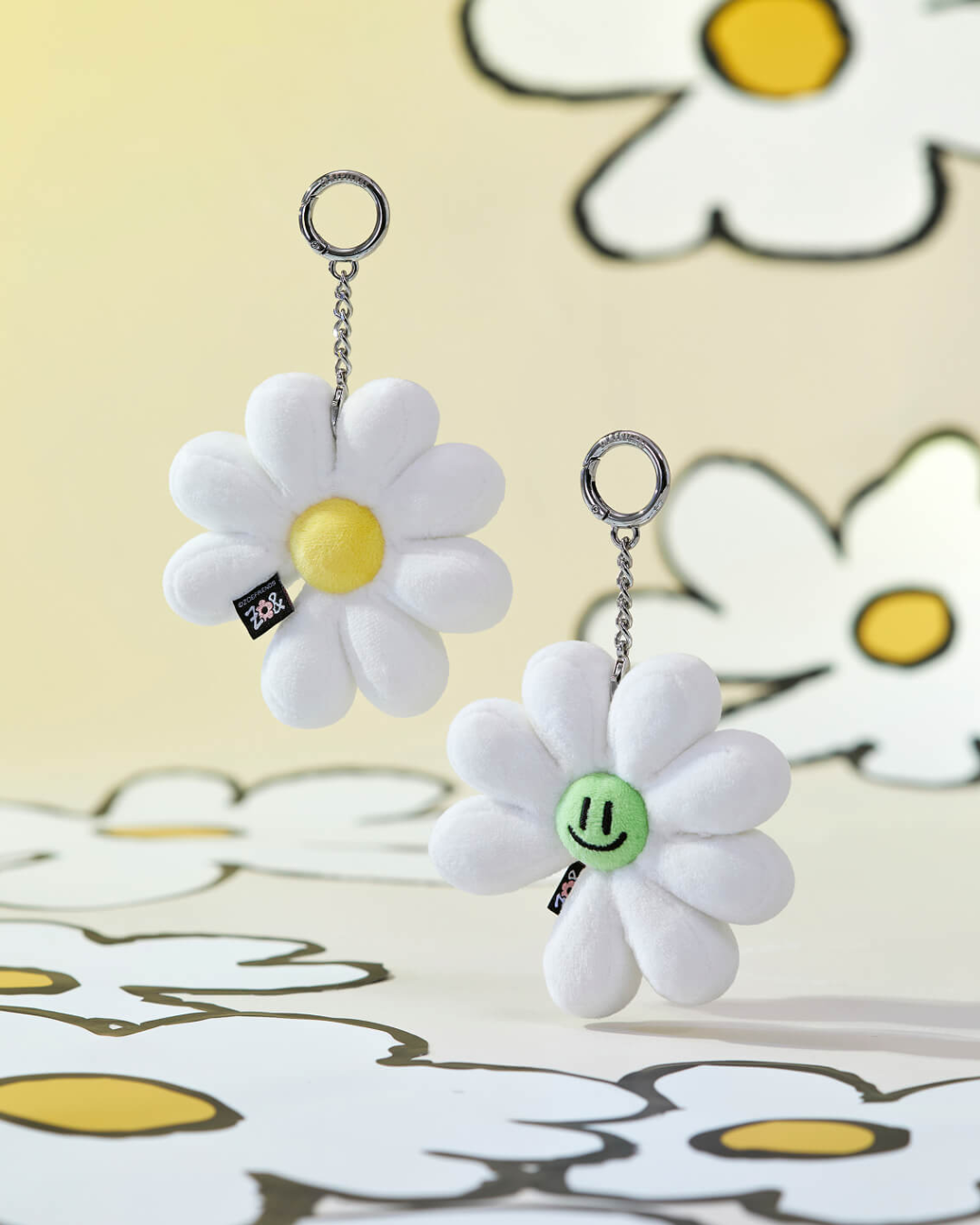 LINE FRIENDS ZO&FRIENDS A&NE Flower Keyring