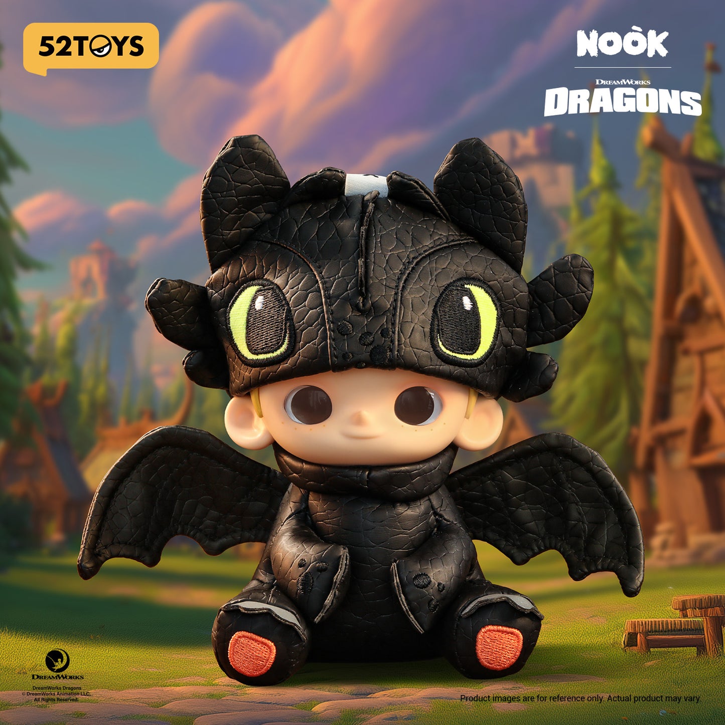 52TOYS NOOK & TOOTHLESS Limited Edition Plush Toy