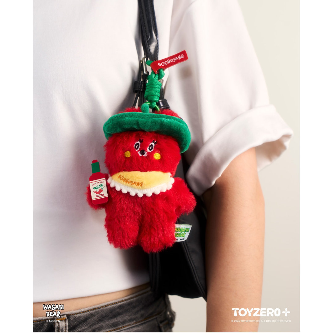 WASABI BEAR Flavor Series Plush Keychain Blind Box
