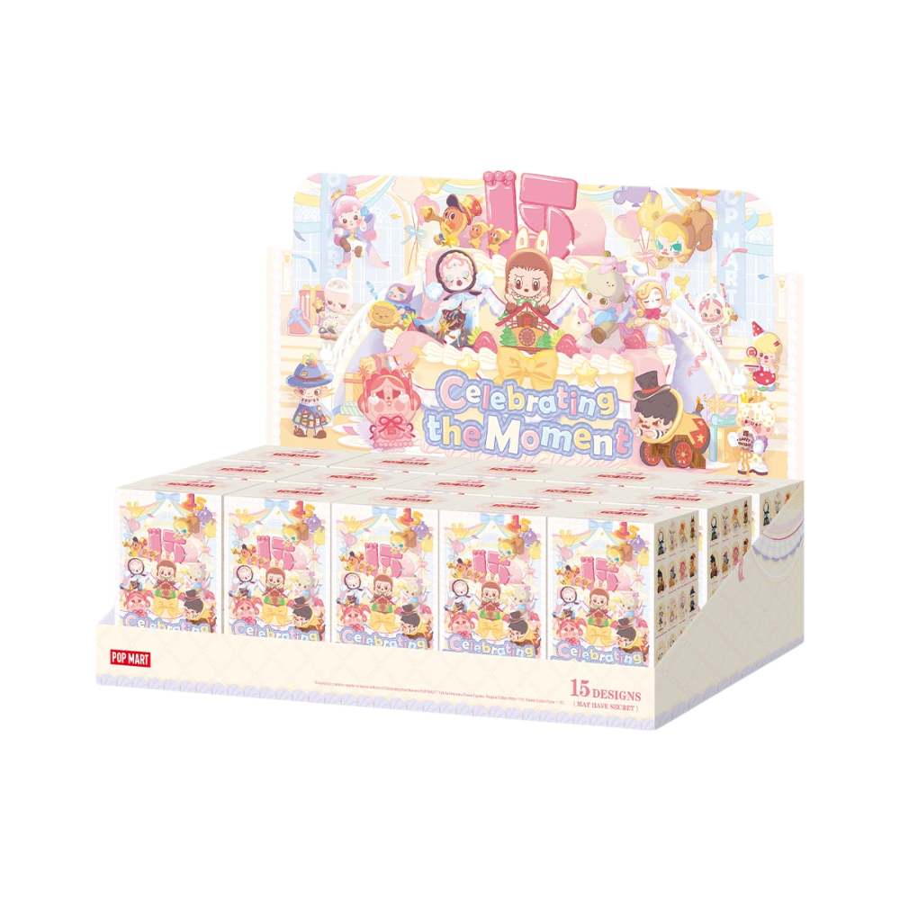 Celebrating the Moment POP MART 15th Anniversary Series Figures