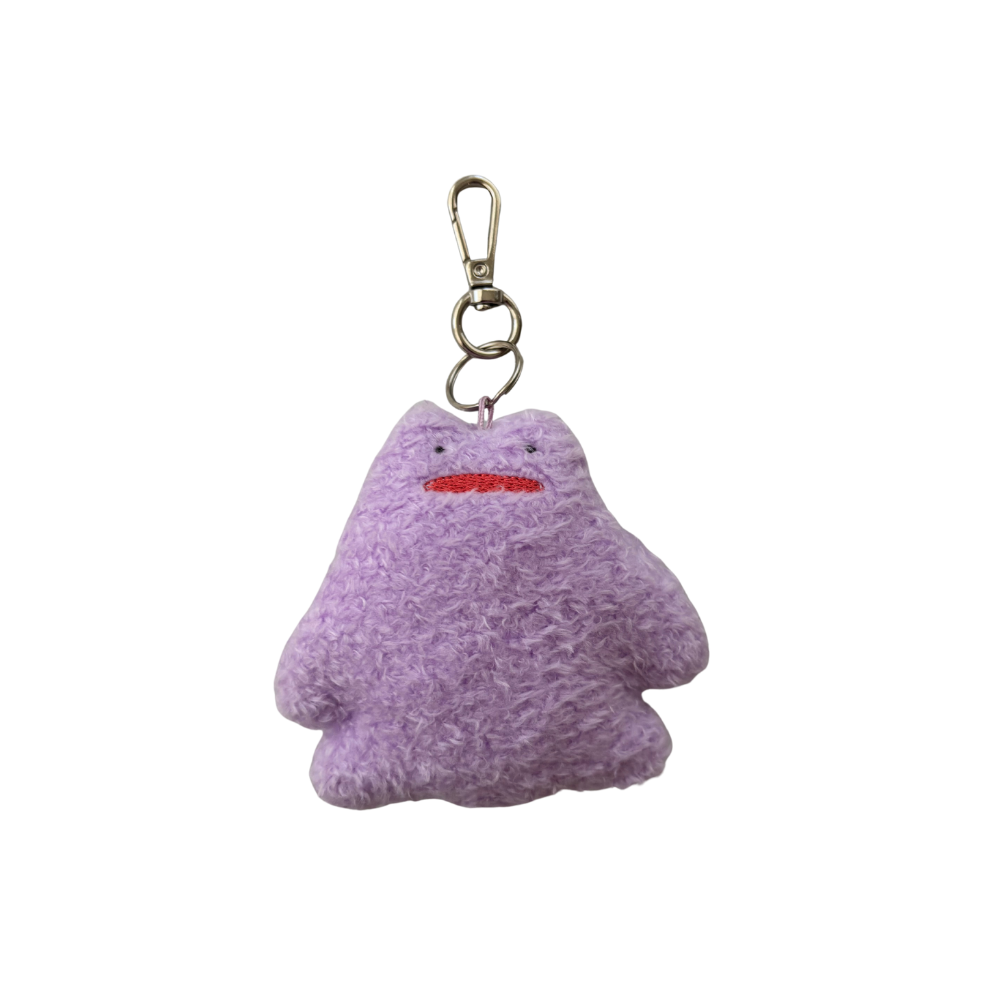 POKEMON 3RD ROUND Ditto Plush Keychain