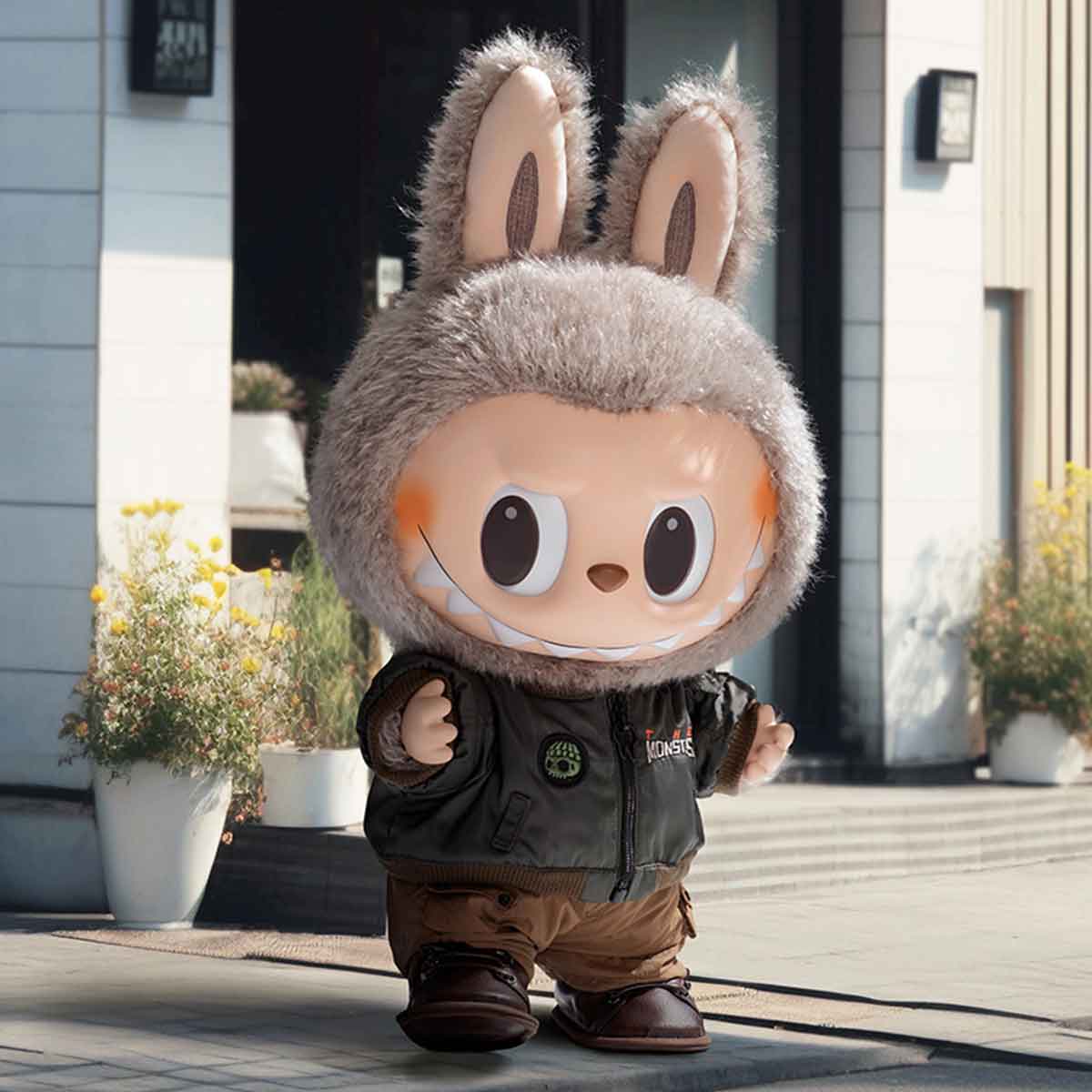 THE MONSTERS JUMP FOR JOY Vinyl Plush Doll