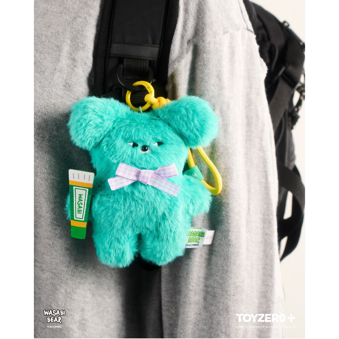 WASABI BEAR Flavor Series Plush Keychain Blind Box