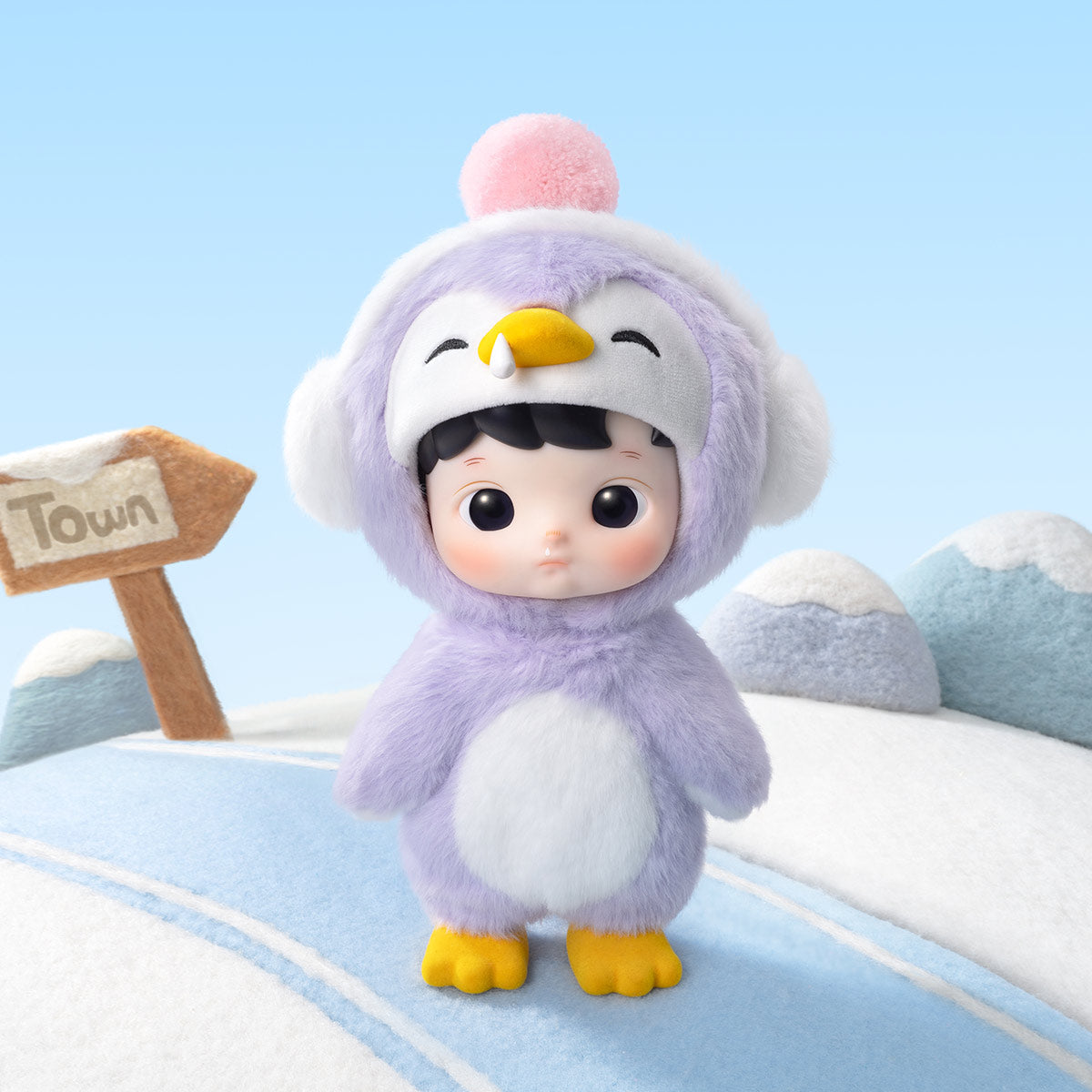POPMART: HACIPUPU Penguin 1/8 Action Figure