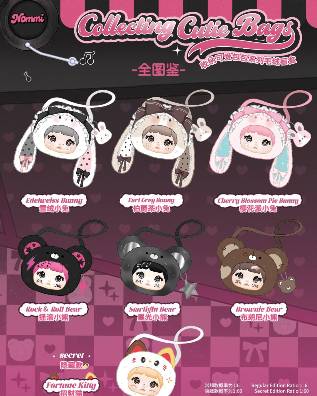 Nommi Collecting Cutie Bags Blind Box