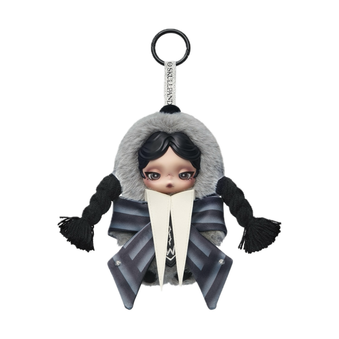 SKULLPANDA × Wednesday Plush (Nevermore Academy Uniform Version)