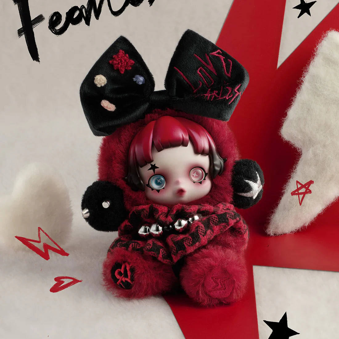 SKULLPANDA Plush 6kHz