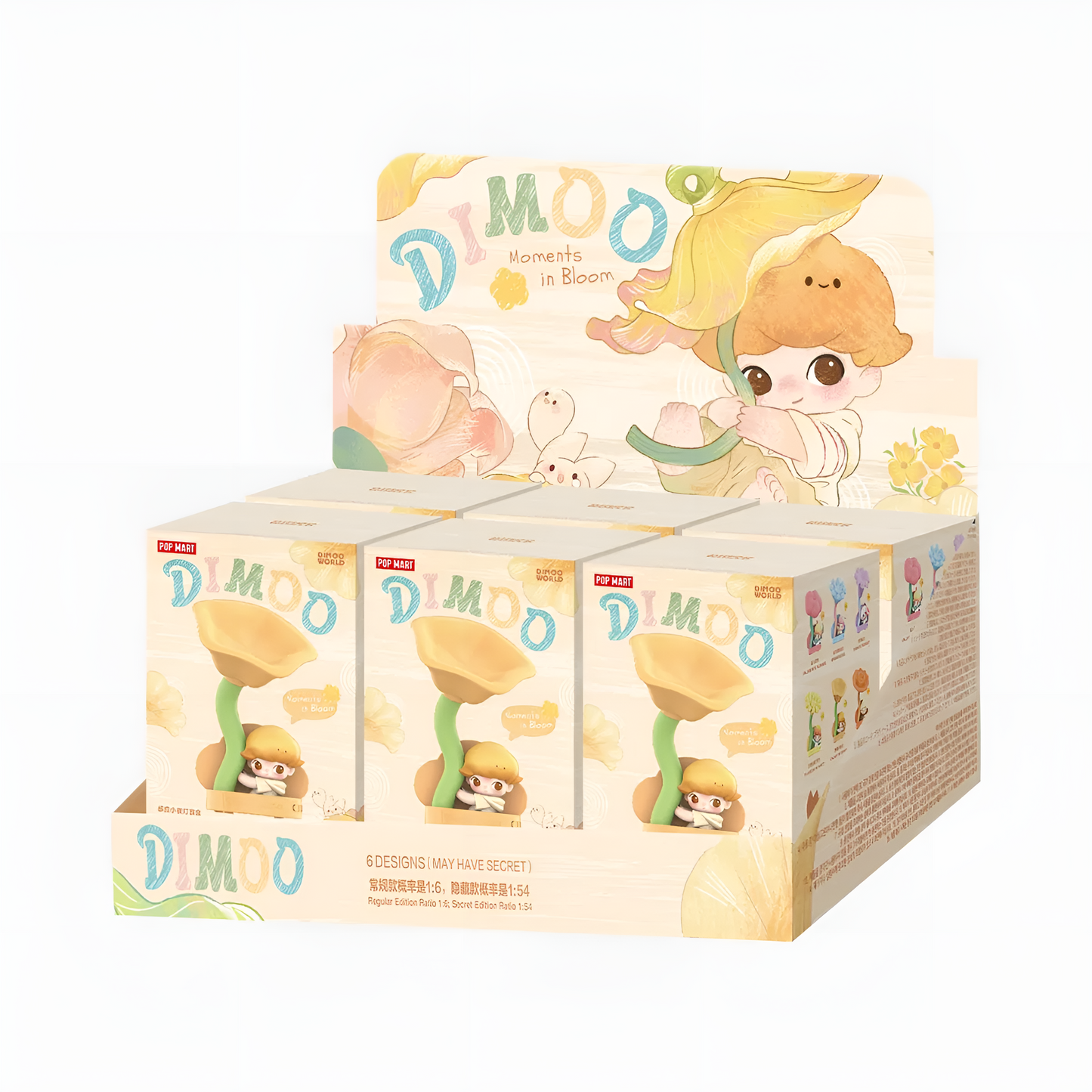DIMOO Moments in Bloom Series - Sensor-activated Nightlight Blind Box